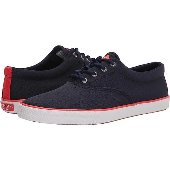 Sperry mens Striper Ii Sustainability Sneaker, Blue, 7.5 US - Picture 2 of 8